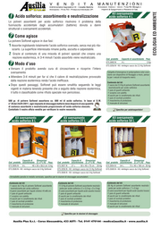 ECOLOGIA ED AMBIENTE - KIT DI ASSORBIMENTO ACIDO SOLFORICO